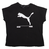PUMA Womens T-Shirt Black S