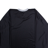 FERLAND Hockey Mens Jersey Black 3/4 Sleeve V-Neck 2XL