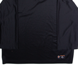 FERLAND Hockey Mens Jersey Black 3/4 Sleeve V-Neck 2XL