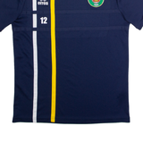 ERREA FC Bramois Training #12 Mens Football Shirt Jersey Blue Crew Neck L