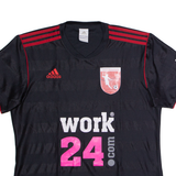 ADIDAS FC Rorschacherberg #18 Mens Jersey Black V-Neck L