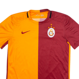 NIKE 2015/16 SK Galatasaray Mens Football Shirt Jersey Maroon Crew Neck M