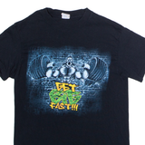 GILDAN Scitec Nutrition Get Big Fast Mens T-Shirt Black Crew Neck S