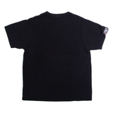TWT SPORTSWEAR Athletic Mens T-Shirt Black Crew Neck L