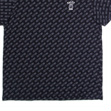 SALTY DOG Mens T-Shirt Black Crew Neck M