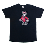 GILDAN NC State Mens T-Shirt Black USA Crew Neck L