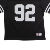 FSBN Reckless #92 Athletic Fit Mens Jersey Black V-Neck L