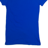 ADIDAS Golden State Warriors 2015 Playoffs Womens T-Shirt Blue USA Crew Neck M