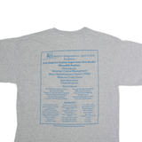 GILDAN Walk For Independence 2008 Mens T-Shirt Green USA Crew Neck L