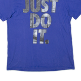 NIKE Just Do It Mens T-Shirt Purple M