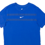 NIKE Just Do It Swoosh Mens T-Shirt Blue M