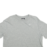 NIKE Cropped Womens T-Shirt Grey XS