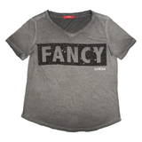 GUESS Womens T-Shirt Grey XS