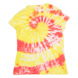 LEVI'S Tie Dye Womens T-Shirt Pink L