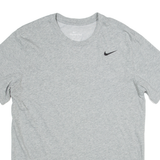 NIKE Mens T-Shirt Grey M