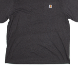 CARHARTT Loose Fit Mens T-Shirt Grey XL