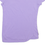 DIESEL Womens T-Shirt Purple XS