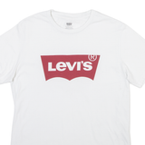 LEVI'S Mens T-Shirt White S