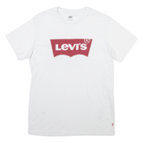 LEVI'S Mens T-Shirt White S