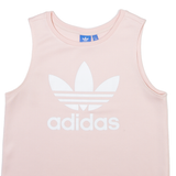 ADIDAS Womens Vest Pink Sleeveless UK 10