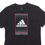 ADIDAS Mens T-Shirt Black M