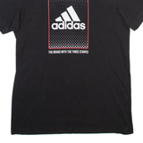 ADIDAS Mens T-Shirt Black M
