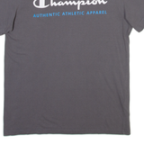 CHAMPION Mens T-Shirt Grey S