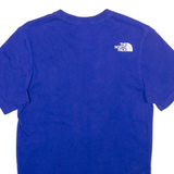 THE NORTH FACE Mens T-Shirt Blue XS