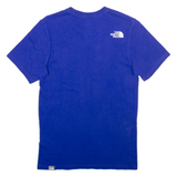 THE NORTH FACE Mens T-Shirt Blue XS