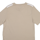 ADIDAS Mens T-Shirt Beige S