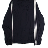 ADIDAS Mens Rain Jacket Black Hooded XL