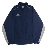 REEBOK Hockey Mens Windbreaker Jacket Blue Nylon XL