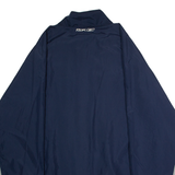 REEBOK Hockey Mens Windbreaker Jacket Blue Nylon XL