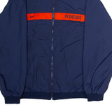 NIKE Syracuse University Mens Windbreaker Jacket Blue 90s USA L