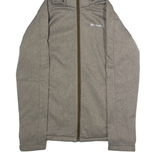 COLUMBIA Womens Shell Jacket Brown Hooded S