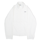 REEBOK Womens Windbreaker Jacket White UK 14