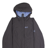 JACK WOLFSKIN Womens Rain Jacket Grey UK 10