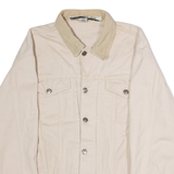 DIESEL Mens Denim Jacket Beige S