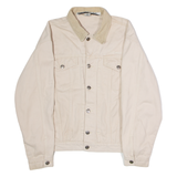 DIESEL Mens Denim Jacket Beige S