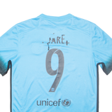 NIKE FC Barcelona Mens Football Shirt Jersey Blue M