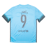 NIKE FC Barcelona Mens Football Shirt Jersey Blue M