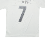 NIKE FC Paris Saint-Germain Mens Football Shirt Jersey Grey Button Neck M