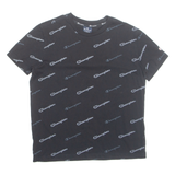 CHAMPION Mens T-Shirt Black XS