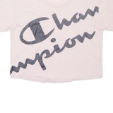 CHAMPION Womens T-Shirt Pink M