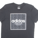 ADIDAS Mens T-Shirt Black S