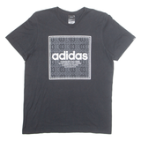 ADIDAS Mens T-Shirt Black S