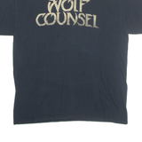 GILDAN Wolf Counsel Mens Band T-Shirt Black L