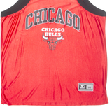 NBA Chicago Bulls Mens Vest Red Sleeveless XL