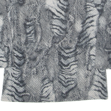 KINGFIELD Womens T-Shirt Grey 3/4 Sleeve S