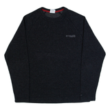 COLUMBIA Mens Jumper Grey Tight Knit Wool M